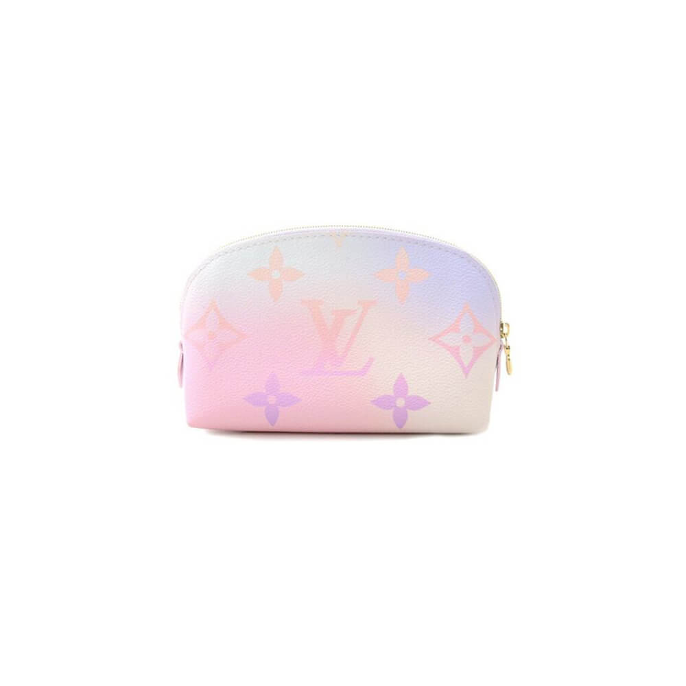 l**is V*t*n pastel sunrise cosmetic pouch pink