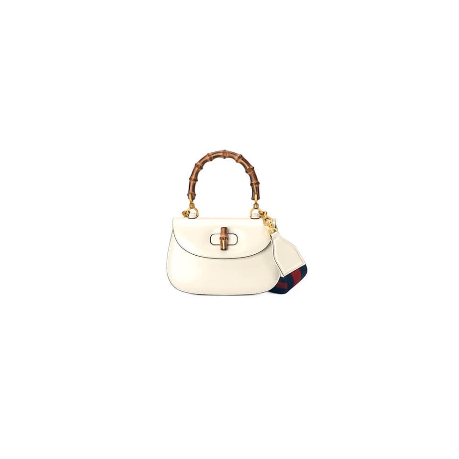 G*u*i bamboo 1947 jumbo gg small top handle bag
